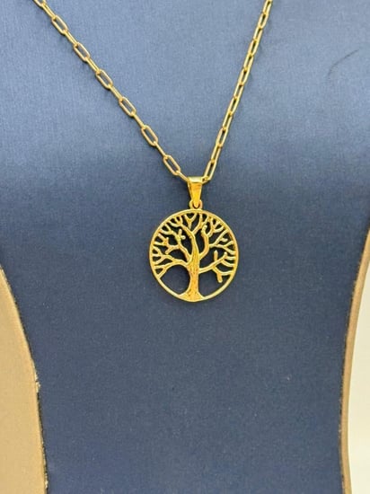 سلسال شجرة الحياة ذهب عيار 18