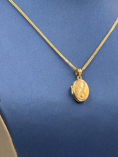 Necklaces 18K - سلسال وتعليقة عيار 18