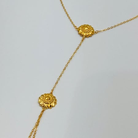 كف كرسي جابر ذهب عيار 21