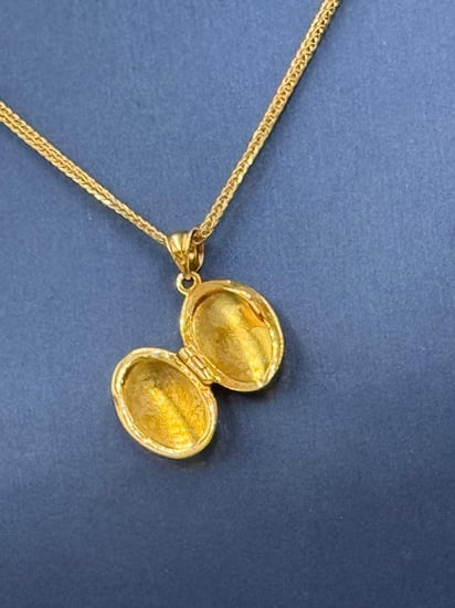 Necklaces 18K - سلسال وتعليقة عيار 18