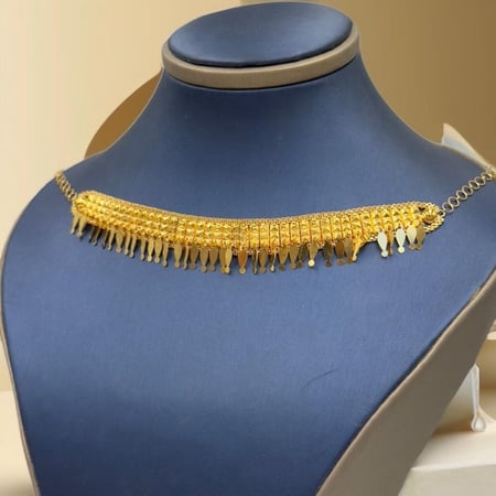 مزنط رمش العروس ذهب عيار 21