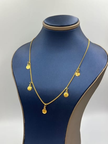 Necklace 21K - عقد جنيهات عيار 21
