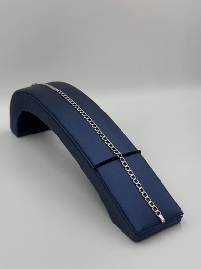 اسوارة ذهب ابيض عيار18 ناعمة - مجوهرات قصر المدينة للذهب - الدمام