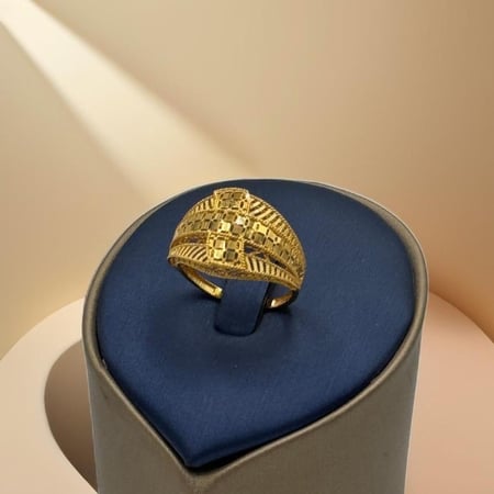 خاتم ذهب عيار 21