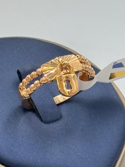 Ring 21K - خاتم لازوردي عيار 21