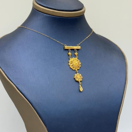 عقد كرسي جابر ذهب عيار 21