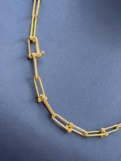 Necklaces tiffany 18K - عقد عيار 18