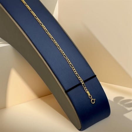 اسوارة جنزير ذهب عيار 21