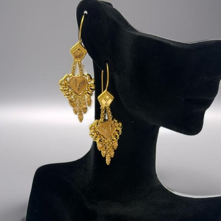 Earring 22K -  حلق عيار 22