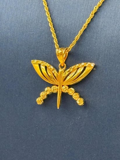 Necklaces 21K - سلسال وتعليقة عيار 21