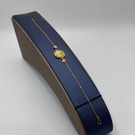 اسوارة كرسي جابر ذهب عيار 21