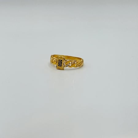 خاتم تصميم عالمي ذهب عيار 18