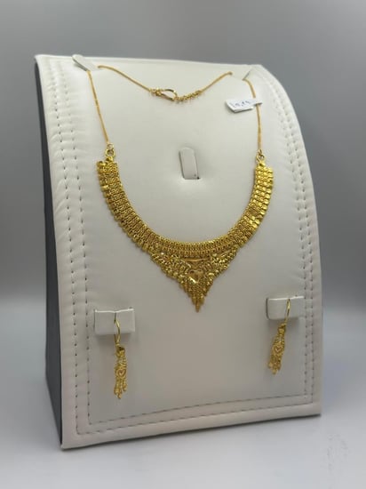 طقم ذهب عيار 22