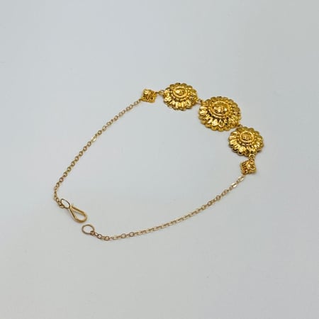 اسوارة كرسي جابر ذهب عيار 21