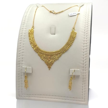 طقم ذهب عيار 22