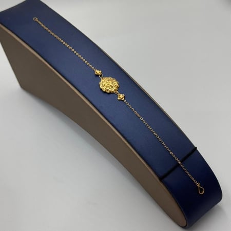 اسوارة كرسي جابر ذهب عيار 21