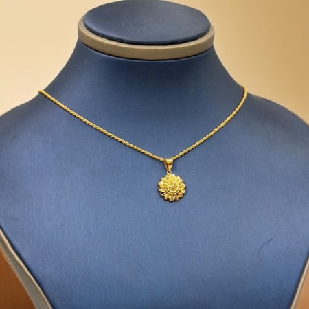 عقد كرسي جابر ذهب عيار 21