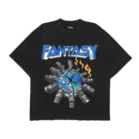 Tshirt Black  With Print