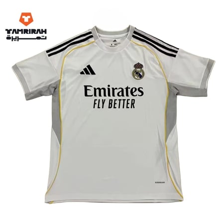 صورة قميص ريال مدريد الأبيض الجديد لموسم 2026