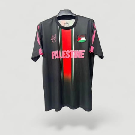 تيشرت  المنتخب الفلسطيني  أسود 2026