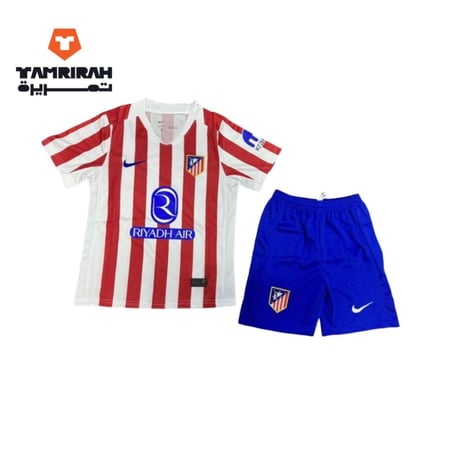 طقم اتلتيكو مدريد الأساسي للأطفال قميص وشورت