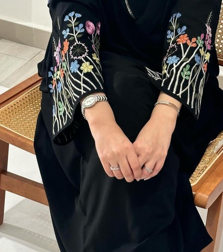 عبايات تطريز