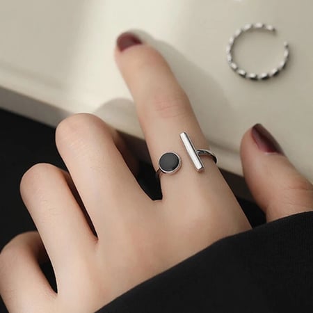 خواتم مطليه من الفضه