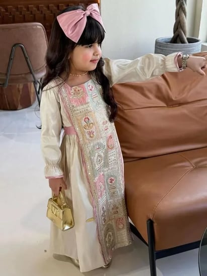 جلابية رمضانية للأطفال والكبار (نور الصبا)