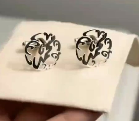 كبك مزخرف بالاسم