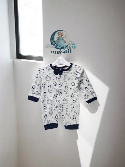 أوفرول اطفال برسومات باندا و أشكال كرتونية لطيفة