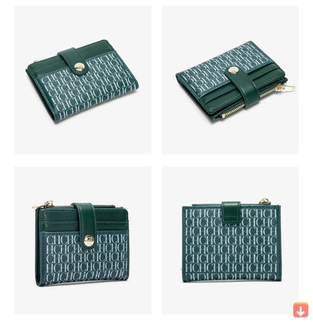 CH مريحة حمل المرأة حقيبة صغيرة أنيقة المرأة حافظة للبطاقات عالية الجودة