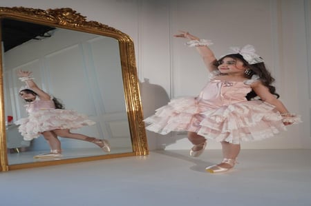 فستان الباليه الانيق بطبقات الدانتيل