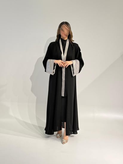 إنترنت مع أكمام سواره رمادي