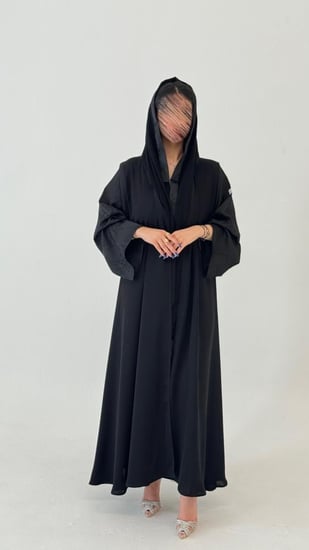 بلاك بيري مع أكمام مشجرة أسود