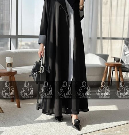 عبايات خليجية رمادية