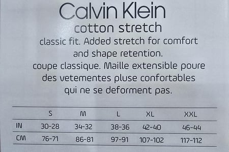 بوكسر 6 قطع calvin klein