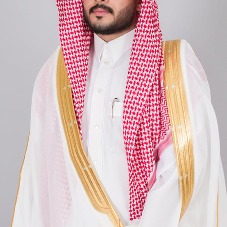 بشت مشلح عودي ملكي كوري مصوف غاط