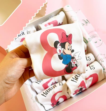 مجموعة الشهور ثيم مني ماوس - Minnie Mouse Set of 12