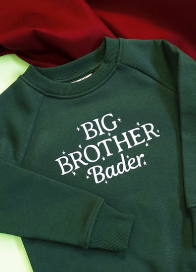 بلوفر الأخ الأكبر تصميم النجوم -  Big Brother Star Sweater