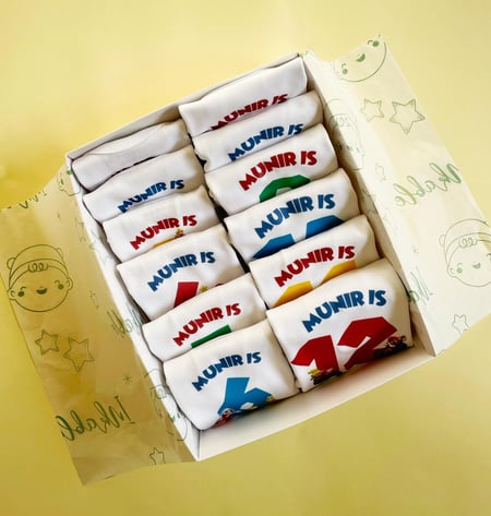 طقم الاشهر ثيم سوبر ماريو - Super Mario Set of 12
