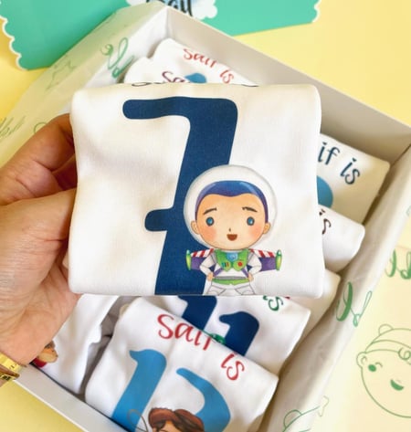 طقم الاشهر ثيم توي ستوري - Toy Story Set of 12