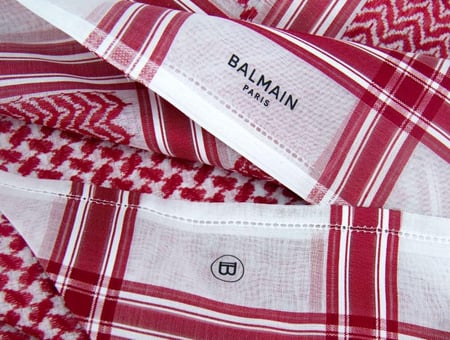 شماغ بالمان مودرن 2025 Balmain