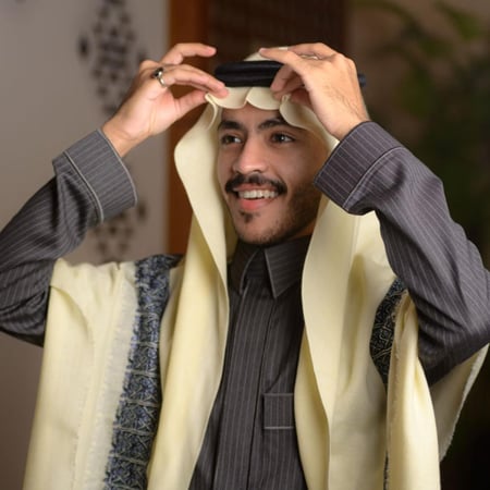 شال صوف كشميري