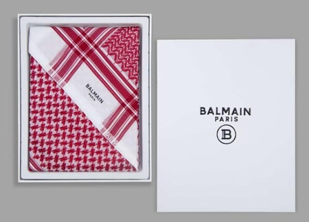 شماغ بالمان مودرن 2025 Balmain
