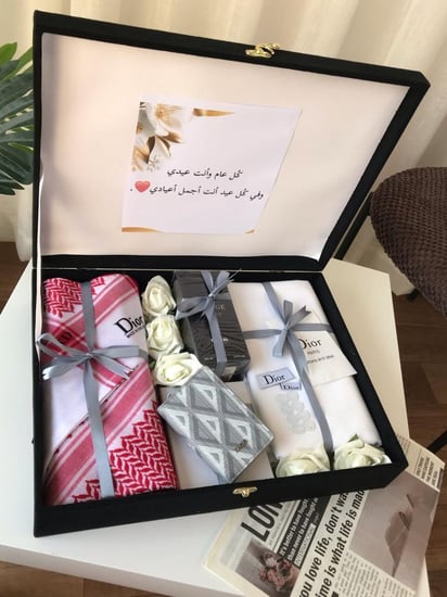 بوكس هدايا رجالي  من ديور