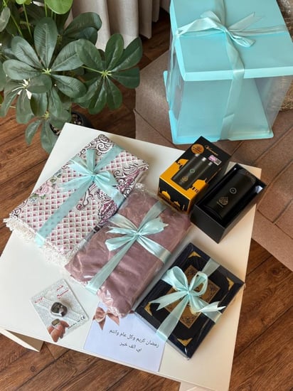 بوكس نسائي رمضاني  هدايا رمضان