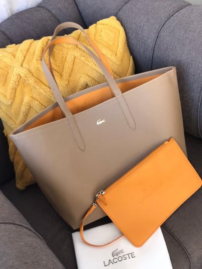 شنطه لاكوست سله دبل فيس جامعيه