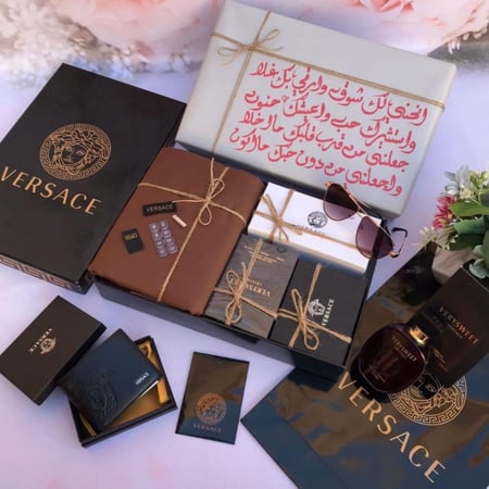 هدية رجالية شتوية قماش وشماغ