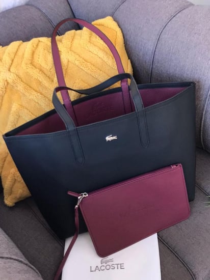 شنطه لاكوست دبل فيس معا ملحقاتها