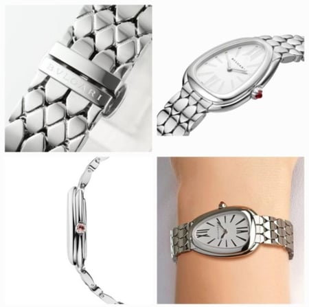 ساعه بلغاري نسائي طبق الاصل فخامة